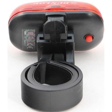 Dunlop - Set of LED bicycle lights front and rear