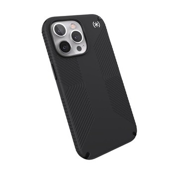 Speck Presidio2 Grip - Anti-slip case for iPhone 13 Pro (Black / Black / White)