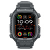 Spigen Rugged Armor Pro - Bracelet avec étui pour Apple Watch Ultra 49 mm (Gris foncé)