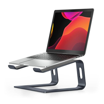 Crong AluBench - Support pour ordinateur portable en aluminium (graphite)