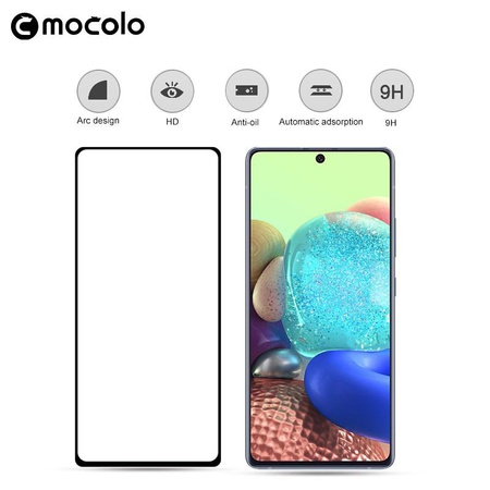 Mocolo 2.5D Full Glue Glass - OPPO A15S Protective Glass