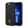 Guess Silicone Triangle Logo - Etui iPhone 14 Pro Max (czarny)