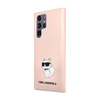 Karl Lagerfeld Silicone Choupette - Samsung Galaxy S24 Ultra Case (pink)