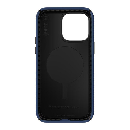 Speck Presidio2 Grip MagSafe - Antypoślizgowe etui iPhone 14 Pro Max (Coastal Blue / Black / White)