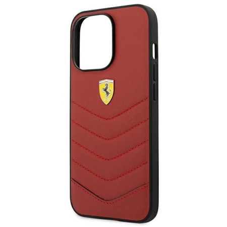 Ferrari Off Track Quilted - Coque iPhone 13 Pro Max (rouge)