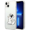 Karl Lagerfeld Choupette Fun-Sonnenbrille - iPhone 14 Etui (Transparent)