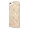 Guess 4G Glitter - Coque iPhone SE 2020 / 8 / 7 (Or)