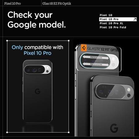 SZKŁO HARTOWANE NA APARAT DO GOOGLE PIXEL 10 PRO SPIGEN SZYBKA 9H 2 SZT