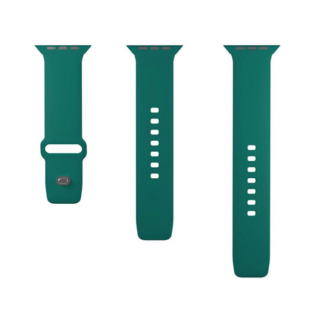 PURO ICON - Elastisches Armband für die Apple Watch 44/45/46/49 mm (S/M & M/L) (Jade)