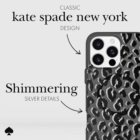 Kate Spade New York Protective MagSafe - iPhone 16 Pro Max Case (City Leopard)