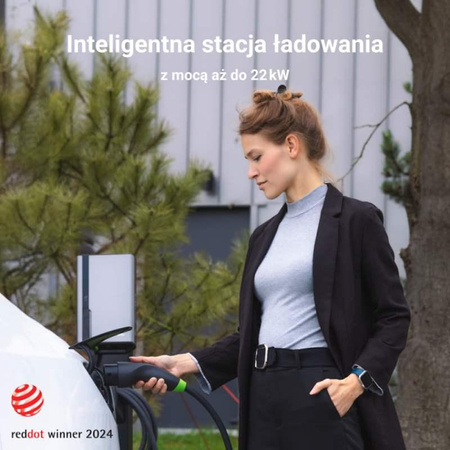 Green Cell - HabuDen Wallbox 22kW 32A 5m Typ 2 Ladegerät für EV-Ladung mit GC Bluetooth WiFi NFC App