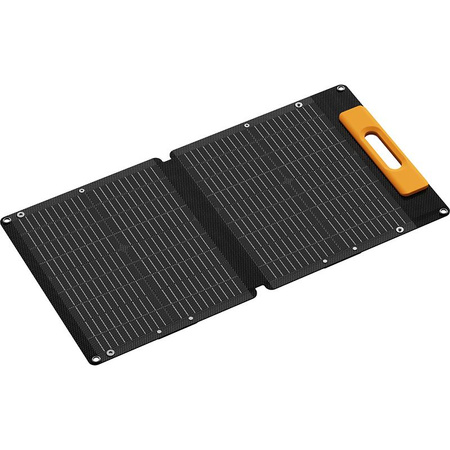 Wonder Ws60 - 60W Solarmodul mit USB-C PD 30W & USB-A QC 18W Ausgang (Schwarz)