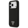 Guess Silicone Triangle Logo MagSafe - iPhone 17 Pro Case (black)