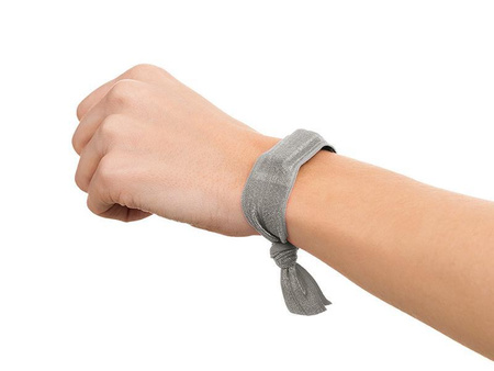 Griffin Ribbon Wristband - Fitbit and Sony SmartBand (silver and purple set)