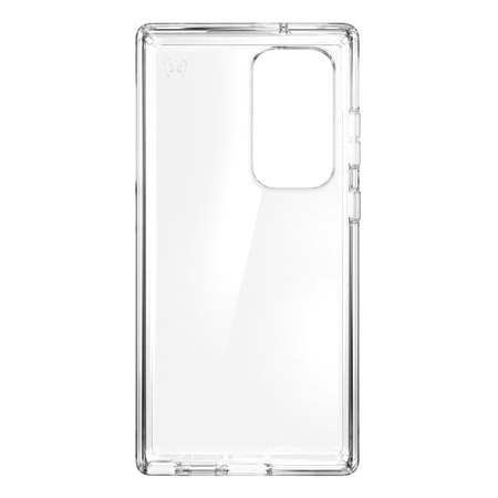 Speck Presidio Perfect-Clear - Étui pour Samsung Galaxy S23 Ultra avec revêtement MICROBAN (transparent)