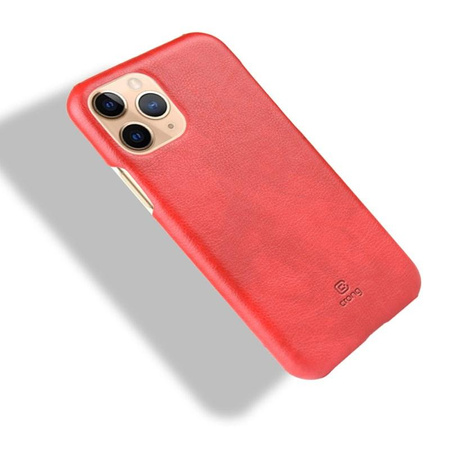 Crong Essential Cover - Coque pour iPhone 11 Pro (rouge)