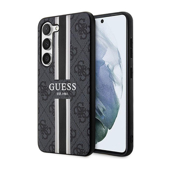 Guess 4G Printed Stripe - Samsung Galaxy S23 Case (black)