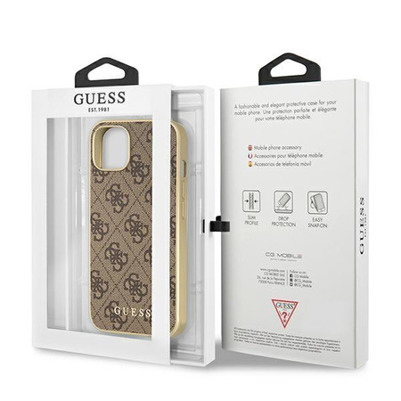Guess 4G Collection MagSafe - iPhone 13 tok (barna)