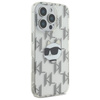 Karl Lagerfeld IML Choupette Head Electroplated - Hülle für iPhone 16 Pro Max (transparent)