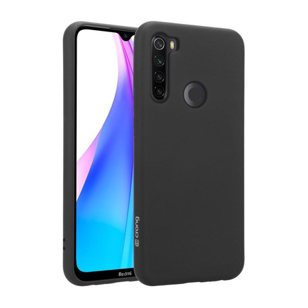 Crong Farbe Abdeckung - Xiaomi Redmi Note 8T Fall (schwarz)
