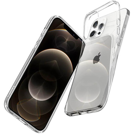 Spigen Liquid Crystal - Case for iPhone 12 / iPhone 12 Pro (Transparent)