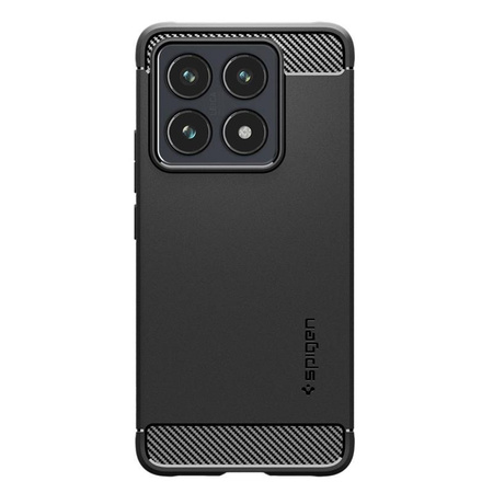 Spigen Rugged Armor - tok Xiaomi 14T Pro (matt fekete)