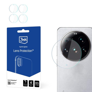 3mk Protection de l'objectif - Verre de l'objectif de l'appareil photo Xiaomi 15 Ultra (4 jeux)