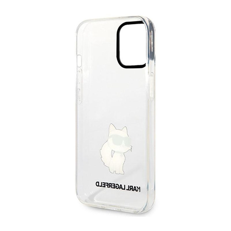 Karl Lagerfeld IML NFT Choupette - pouzdro pro iPhone 12 / iPhone 12 Pro (průhledné)