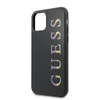Guess Double Layer Glitter Case Logo Multicolor - pouzdro pro iPhone 11 Pro (černé/barevné)