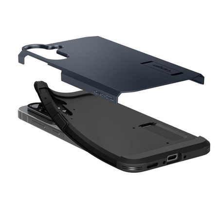 Spigen Tough Armor - Gehäuse für Samsung Galaxy A56 5G (Metall Schiefer)
