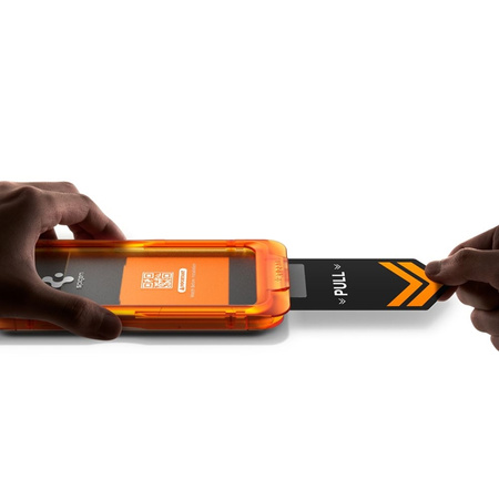 Szkło Hartowane do iPhone 17 Pro z Ramką Spigen AlignMaster Szybka 9H 3x