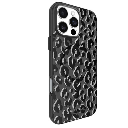 Kate Spade New York Protective MagSafe - Hülle für iPhone 16 Pro Max (City Leopard)