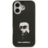 Karl Lagerfeld IML Aquarelle Karl & Logo MagSafe - Pouzdro iPhone 17 (černé)