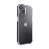 Speck Presidio Perfect-Clear mit Glitter - iPhone 13 Hülle mit MICROBAN-Beschichtung (Klar/Platin-Glitter)