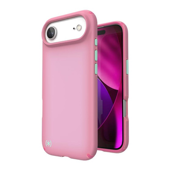 Speck Presidio Lux MagSafe - iPhone Air Tasche (Ibis Pink / Dark Ibis / Canon Green)