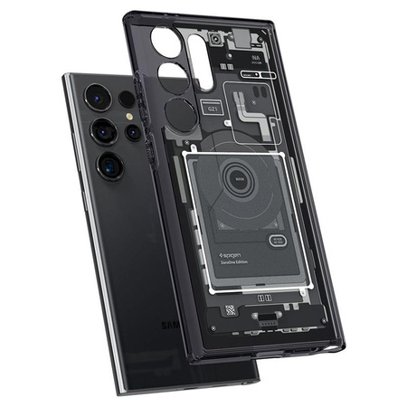 Spigen Ultra Hybrid - Etui pour Samsung Galaxy S24 Ultra (Zero One)