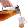 Alpina - Carafe avec poignée en verre borosilicate 1,4 l