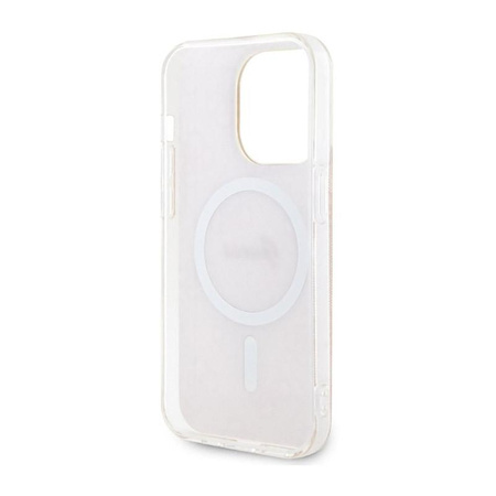 Guess 4G MagSafe - Etui iPhone 14 Pro (Różowy)