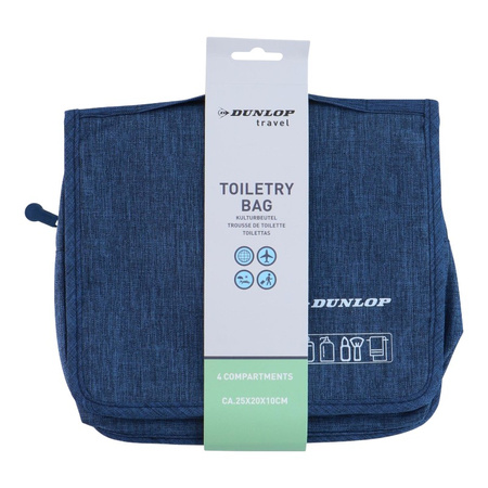 Dunlop - Reisetasche / Kulturbeutel 25x20x10 cm (Marineblau)