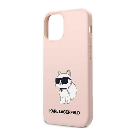 Karl Lagerfeld Silicone NFT Choupette - iPhone 12 / iPhone 12 Pro Case (pink)