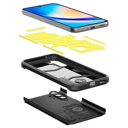 Spigen Tough Armor - Etui do Samsung Galaxy A34 5G (Czarny)