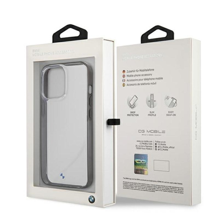 BMW Signature Edges - Coque pour iPhone 13 Pro (Transparent)
