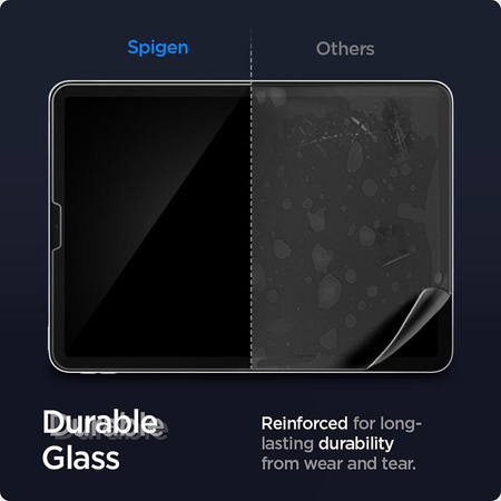 Spigen GLAS.TR EZ FIT - Gehärtetes Glas für Apple iPad Pro 11" / iPad Air 10.9" (5.-4. Gen.) (Transparent)