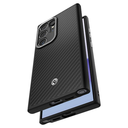 Spigen Enzo Aramid - Samsung Galaxy S24 Ultra Gehäuse (Schwarz)