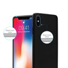 Crong Smooth Skin - pouzdro pro iPhone Xs / X (černé)