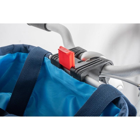 Dunlop - Fahrradkorb / Tasche (blau)