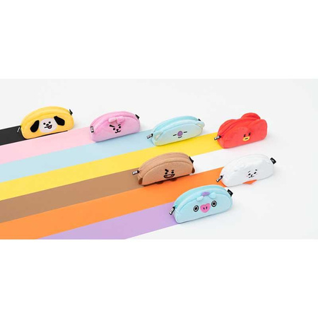 BT21 - Étui à crayons en peluche pour les ustensiles MANG