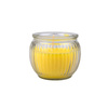 Lifetime - Bougie anti-coma à la citronnelle en verre (jaune)