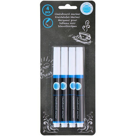 Craft - Stylos pour tableau noir/verre 4 pcs.