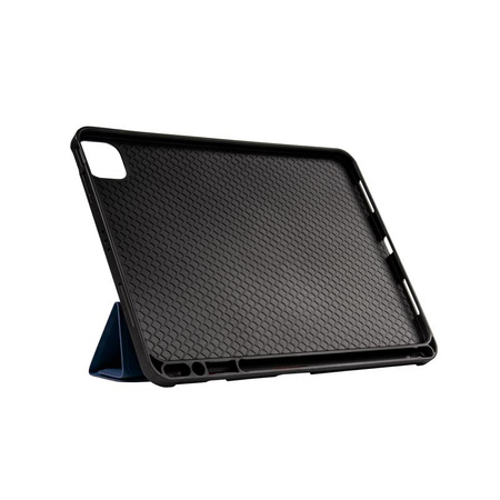 Crong FlexFolio – iPad Air 11” M3 (2025) / iPad Air 11” M2 (2024) / iPad Air 10.9” (5th-4th gen.) / iPad Pro 11" (2022-2021) Case with Apple Pencil (Blue)